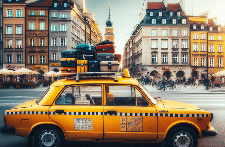 Taksówka bagażowa Warszawa – jak skutecznie zorganizować przewóz większych rzeczy w stolicy?