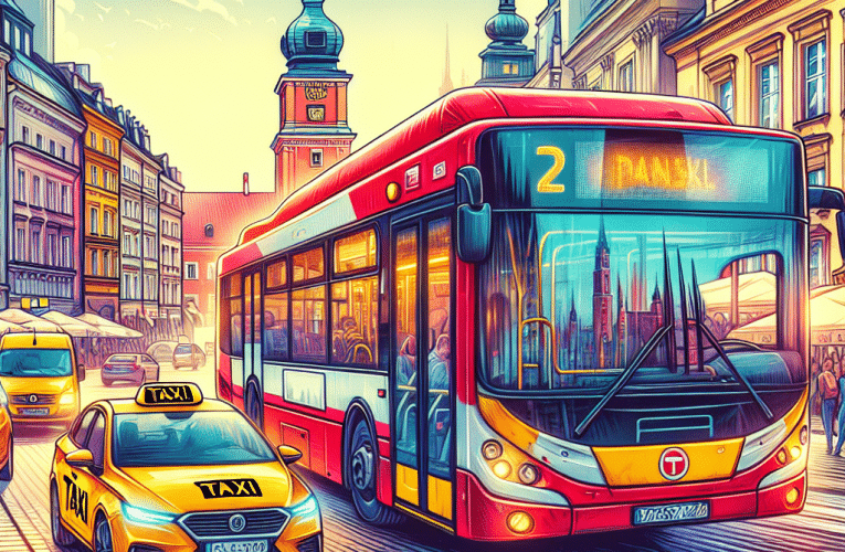 Bus czy taxi w Warszawie: Jak wybrać najlepszy środek transportu w stolicy?