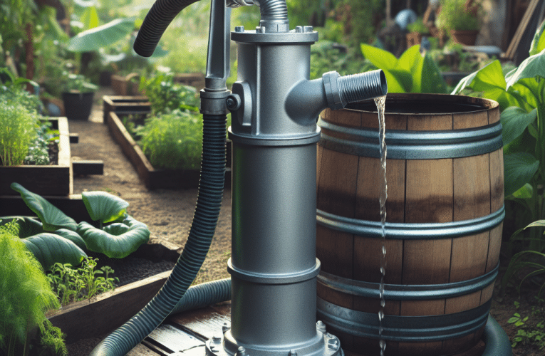 Pompa do deszczówki: Jak wybrać i zainstalować system do gospodarowania wodą opadową w Twoim domu