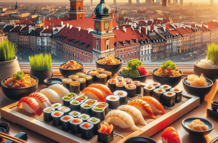 Sushi Warszawa Zestawy – Przewodnik po najlepszych zestawach sushi w stolicy