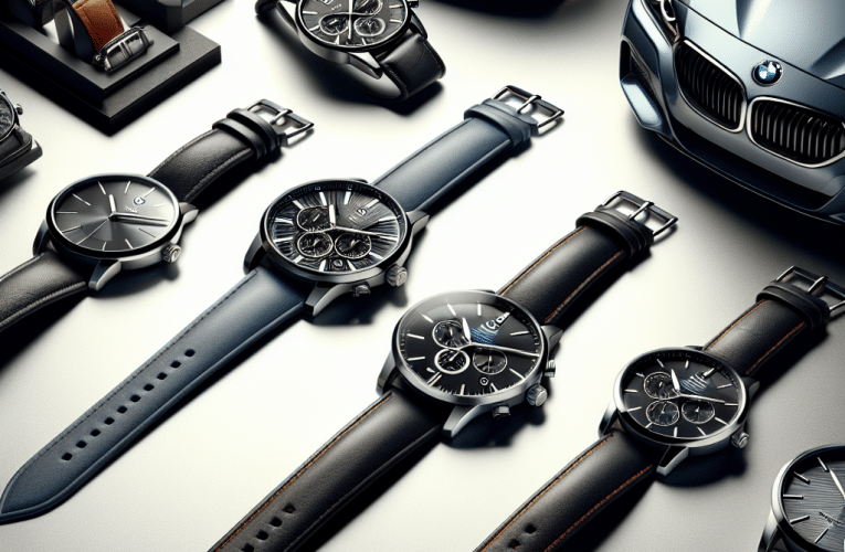 Zegarki BMW: Elegancja i Precyzja Niemieckiej Inżynierii na Twoim Nadgarstku