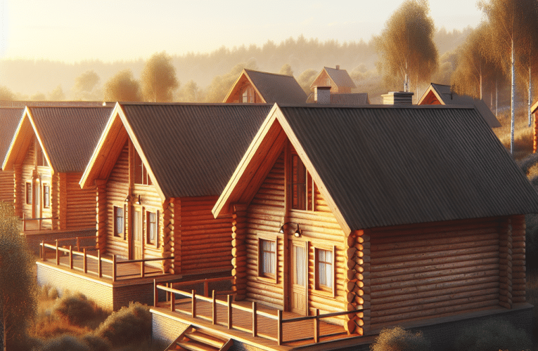 Domki drewniane 35m2 – Jak zaaranżować małą przestrzeń by była funkcjonalna i stylowa?