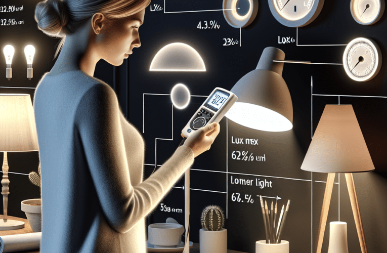 Pomiary oświetlenia w pracy i w domu – jak prawidłowo ocenić jakość światła?