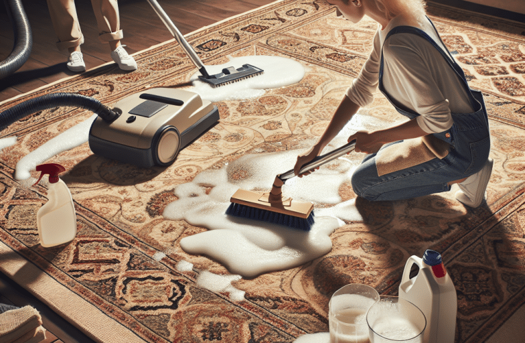 Czyszczenie dywanu krok po kroku – domowe sposoby na świeży wygląd twoich tekstyliów