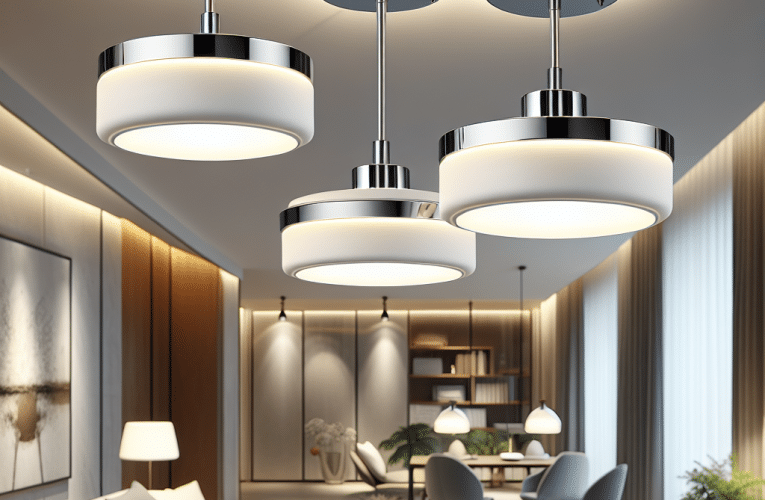 Nowoczesne lampy sufitowe – jak wybrać i gdzie je umieścić dla najlepszego efektu?