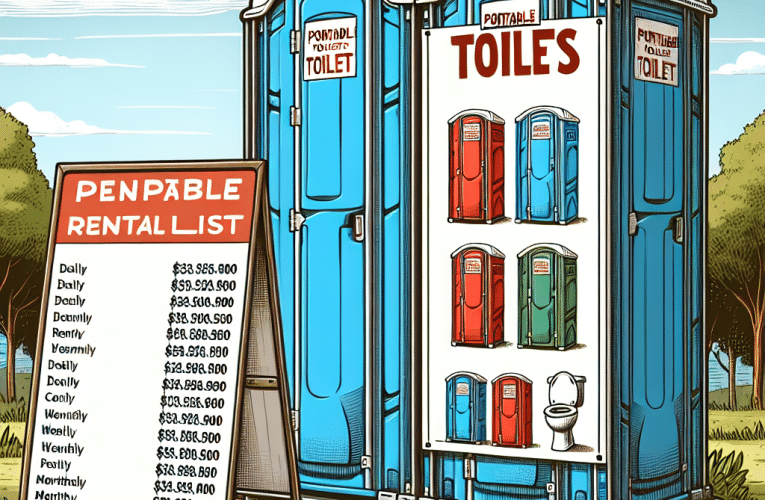 Toalety przenośne – wynajem i cennik usług: Kompleksowy przewodnik dla organizatorów wydarzeń