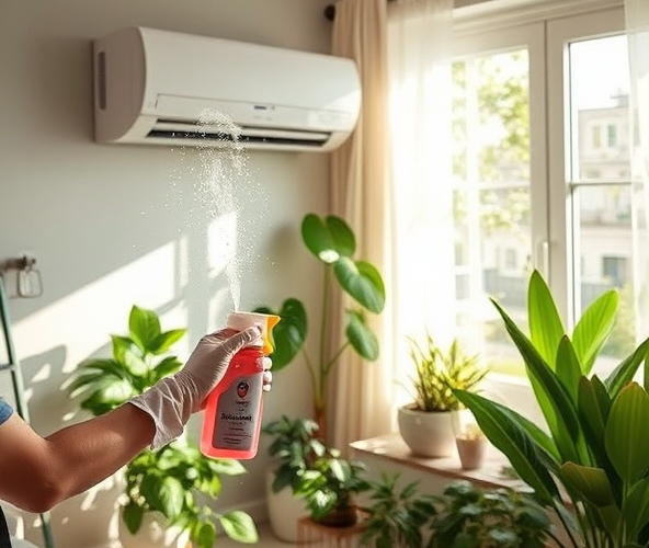 Jak skutecznie stosować piankę do czyszczenia klimatyzacji aby poprawić komfort w pomieszczeniu?