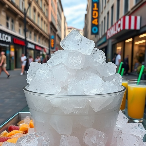 lód kruszony warszawa