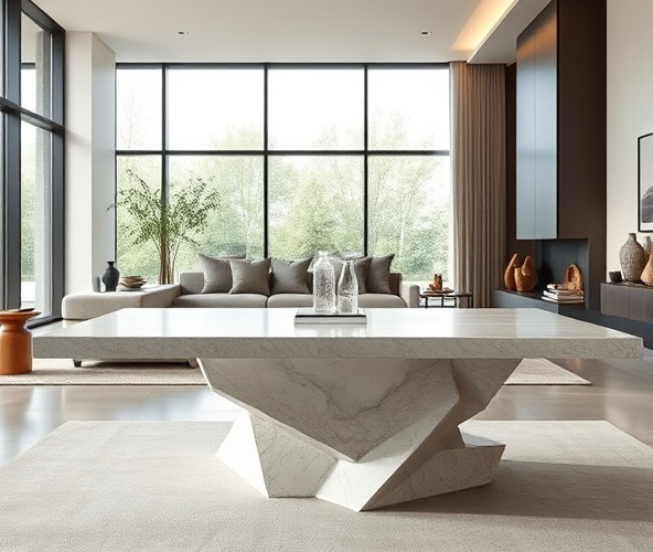 Jak wybrać idealny monolit stół do nowoczesnego salonu, aby podkreślić styl i funkcjonalność wnętrza