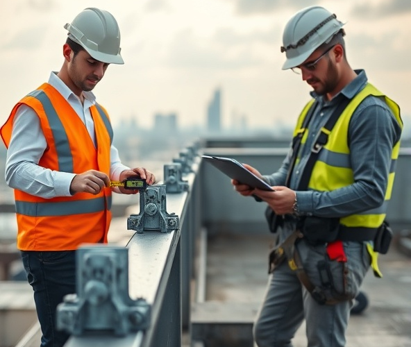 Jak sprawdzić zgodność balustrad dachowych z PN‑EN przed odbiorem budynku?