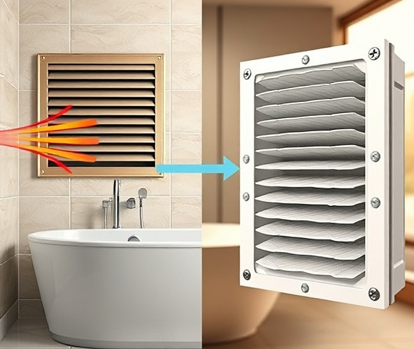 Która kratka wentylacyjna do łazienki tłumi hałas z kanału?