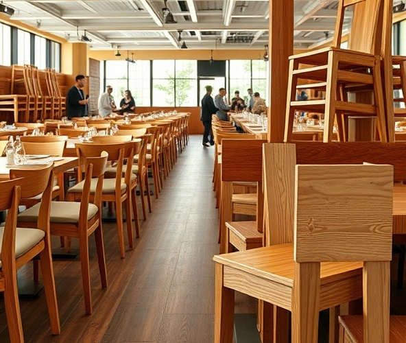Jak wybrać trwałe krzesła drewniane do restauracji na duży ruch?