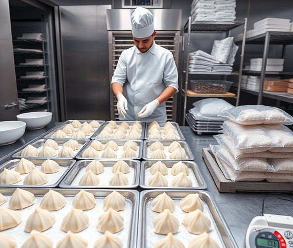 Jak zamrażać pierogi azjatyckie dla gastronomii by utrzymać jakość?