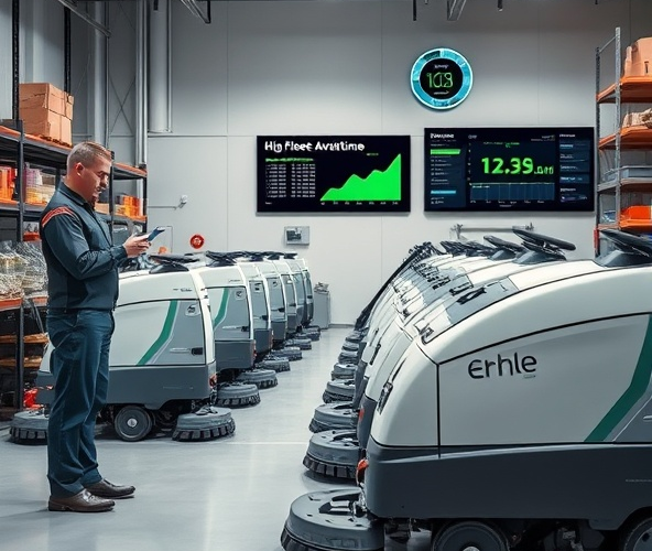 Czy abonament na serwis szorowarek Ehrle obniży przestoje floty?