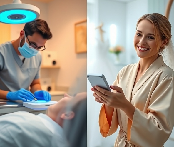 Przed ślubem, budżet 500 zł: wybielanie zębów u dentysty czy w domu?