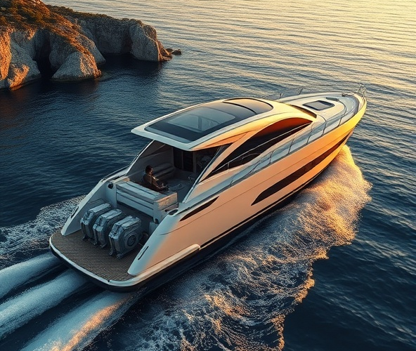 Ile zasięgu ma jacht motorowy 9–12 m przy zużyciu paliwa?