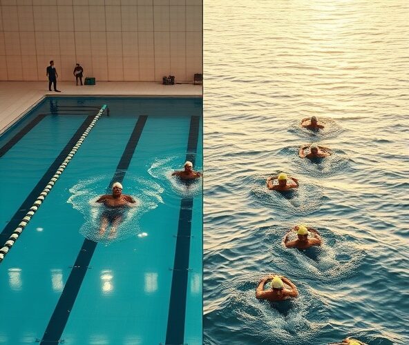 Jak łączyć basen i ocean w treningach pływackich dla triathlonistów?