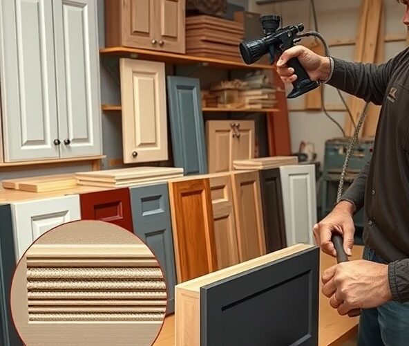 Czy malowanie proszkowe jest trwałe przy krótkich seriach mebli z MDF?