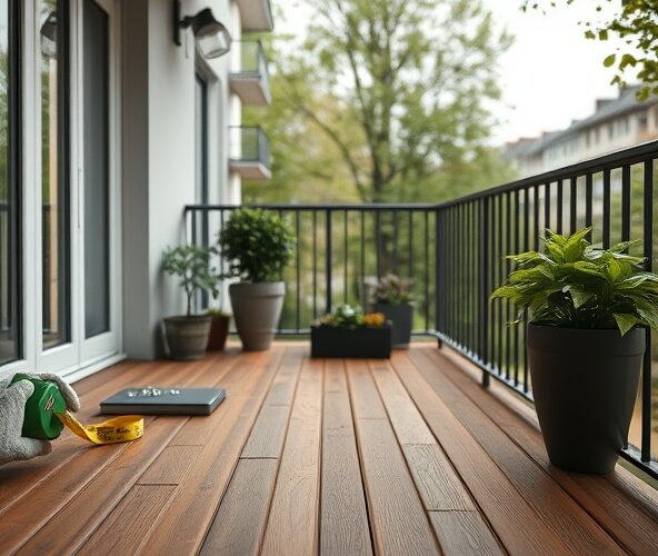 Jak wybrać deskę tarasową w Warszawie do zacienionego balkonu w bloku?