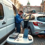 dorabianie lusterek samochodowych warszawa