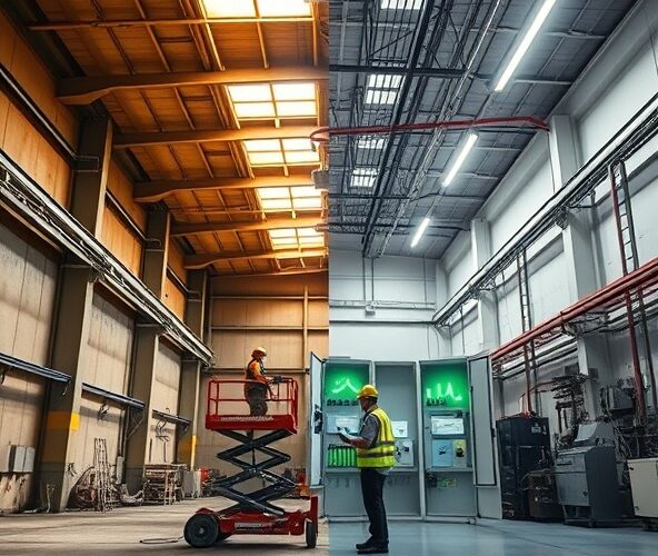 Czy wymiana na LED opłaca się w modernizacji hal przemysłowych?