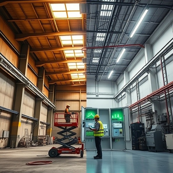 modernizacja hal przemysłowych