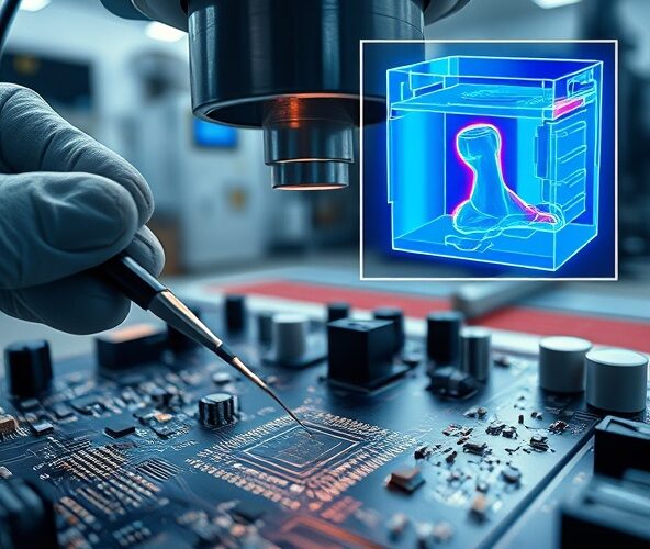 Jak wykryć pęknięcia PCB przy montażu kontraktowym elektroniki?
