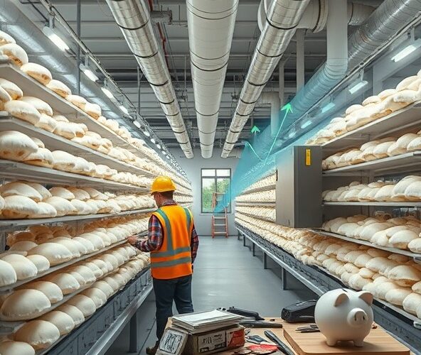 Czy montaż rekuperacji w pieczarkarni w Łódzkiem szybko się zwróci?