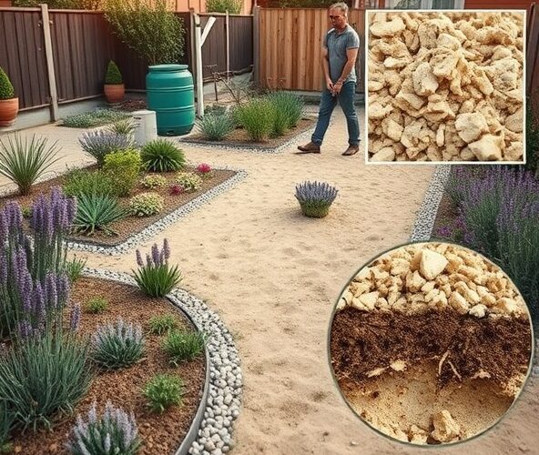 Jak zaplanować pielęgnację ogrodów w Książenicach przy piaszczystej glebie i ograniczonym podlewaniu?