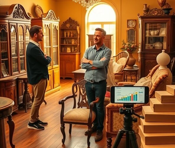 Jak obniżyć koszt pozyskania klienta w sklepie z meblami antycznymi?