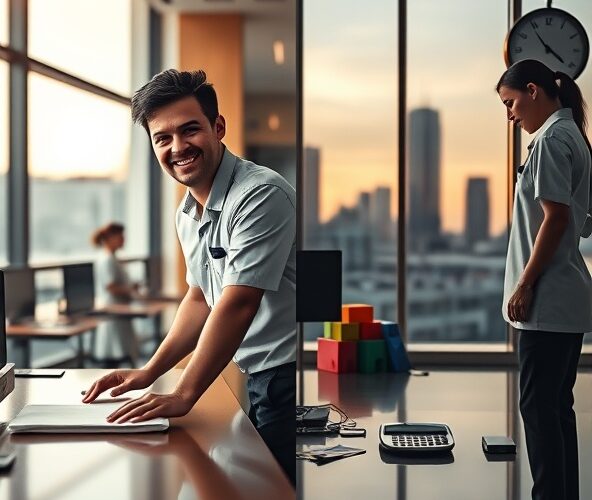 Sprzątanie biur w Warszawie: ryczałt czy godziny — co taniej?