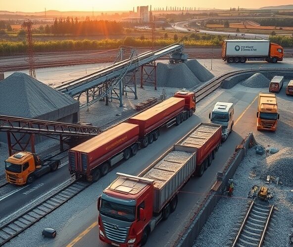 Jak obniżyć koszty transportu kruszywa w Mińsku Mazowieckim?