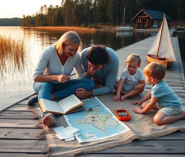 Jak zaplanować tygodniowy budżet na wakacje z dziećmi na Mazurach?