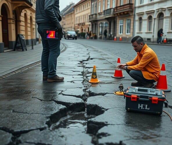 Wyciek wody w Kaliszu — termowizja czy geofon obniżą koszty właściciela?