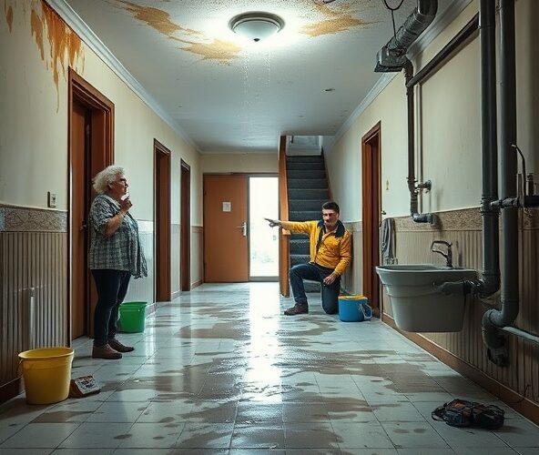 Wyciek wody w Kaliszu w bloku: zamykać główny zawór czy lokalny?