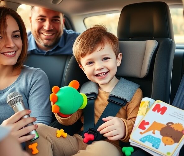 Jakie zabawki rozwijające dla 3-latka do nauki mowy w samochodzie?