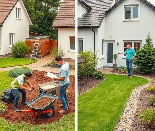 Czy przy zakładaniu ogrodów w Pruszkowie opłaca się wynająć firmę?