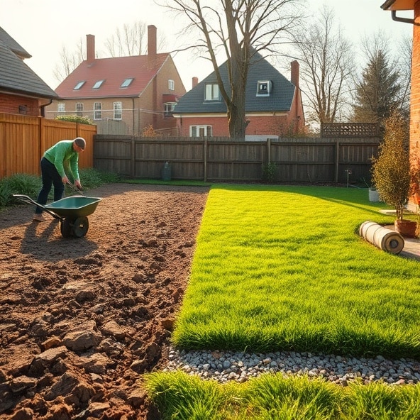 zakładanie trawników żyrardów