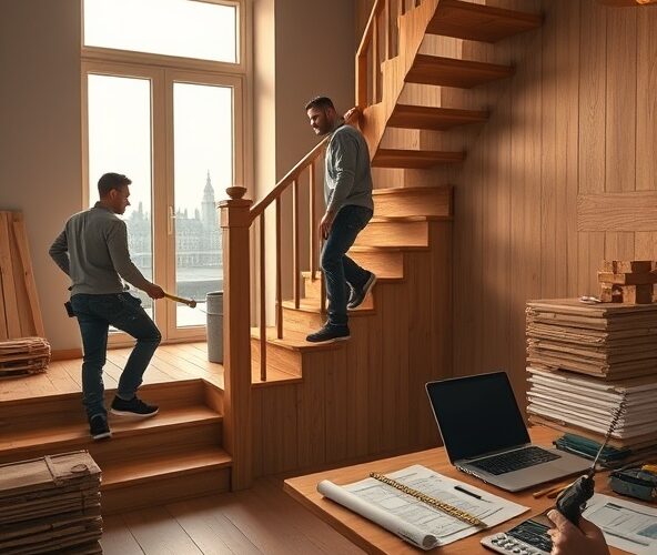 Jakie koszty montażu schodów dębowych w Warszawie powinienem uwzględnić?