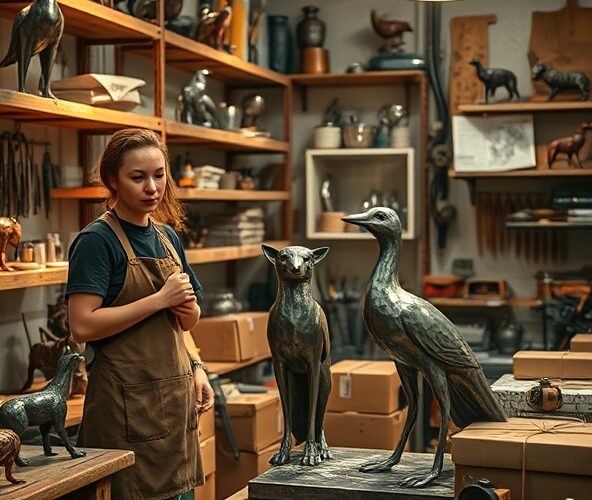 Jak zwiększyć sprzedaż zwierząt z metalu w małej pracowni?