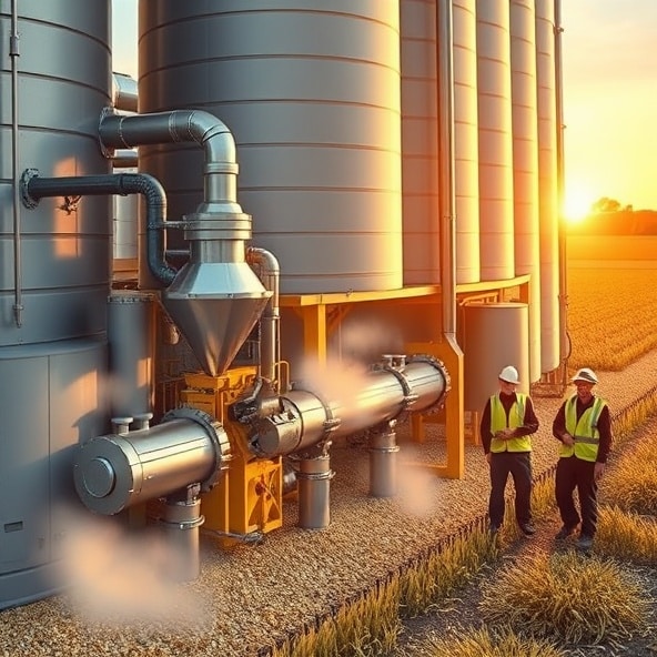 śrutowanie do silosa