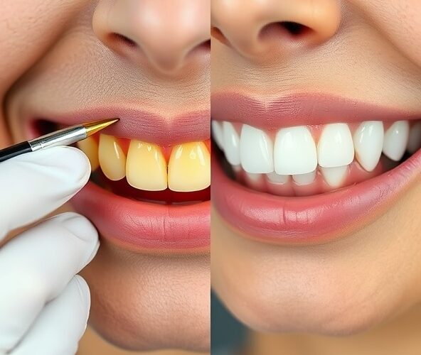 Czy bonding zębów skutecznie maskuje przebarwienia po antybiotykach?