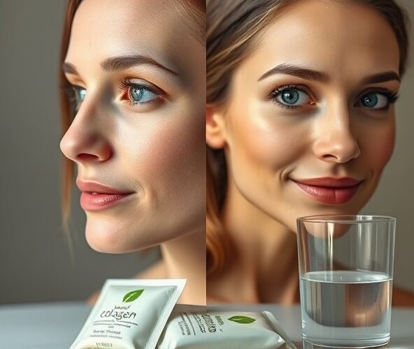 Czy kolagen naturalny w saszetkach poprawi jędrność skóry twarzy po 6 tygodniach stosowania?