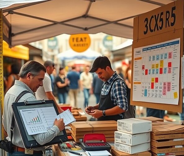 Jak bez oprogramowania prognozować popyt na namiot handlowy 3×6?