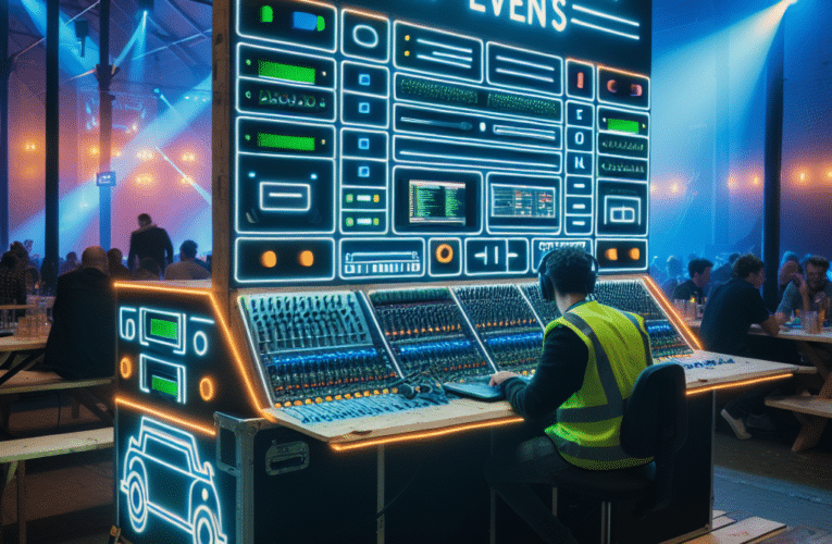 Obsługa techniczna eventów: Klucz do udanej imprezy