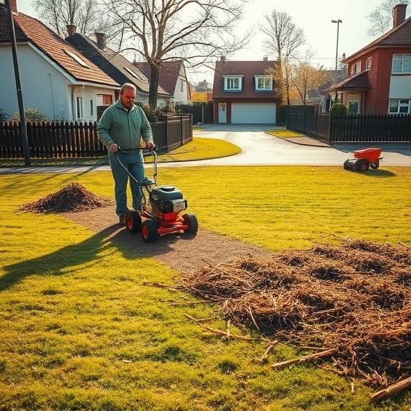 wertykulacja trawników piastów