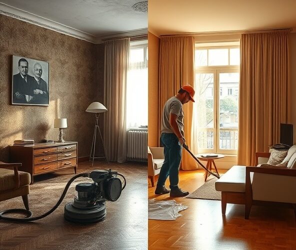 Czy cyklinowanie w Białołęce poprawi stan podłóg w mieszkaniu z PRL?