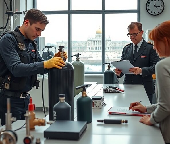 Jak szybko umówić legalizację butli nurkowych w Warszawie?