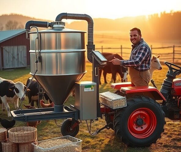 Mobilna mieszalnia do pasz automatyczna: czy obniży koszty małego gospodarstwa?