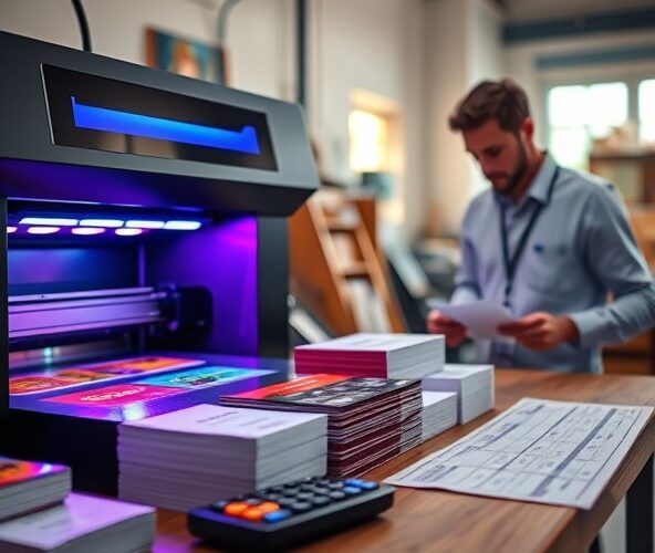 Czy druk UV opłaca się małej firmie przy 50–500 sztuk?